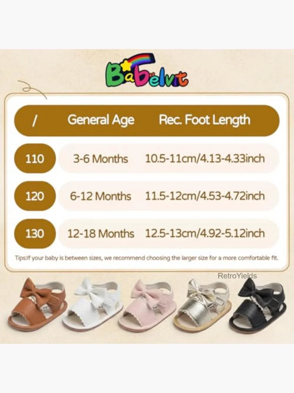 Infant Baby Girl Sandals - Comfort Premium Summer Outdoor Casual Beach Shoes